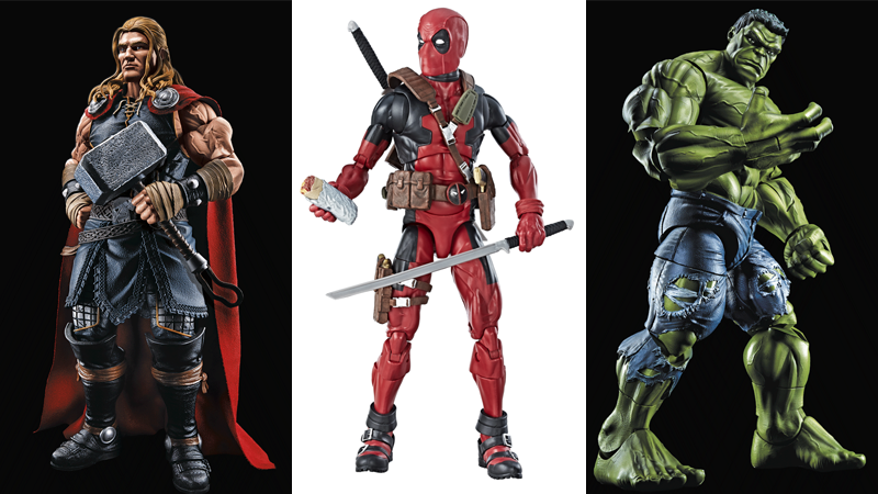 Illustration for article titled The Most Amazing Marvel Figures Seen at Toy Fair This Year